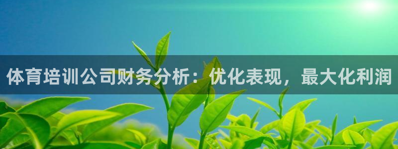 极悦娱乐的背景和历史背景是什么：体育培训公司财务分析