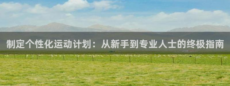 极悦生活家是什么平台：制定个性化运动计划：从新手到专