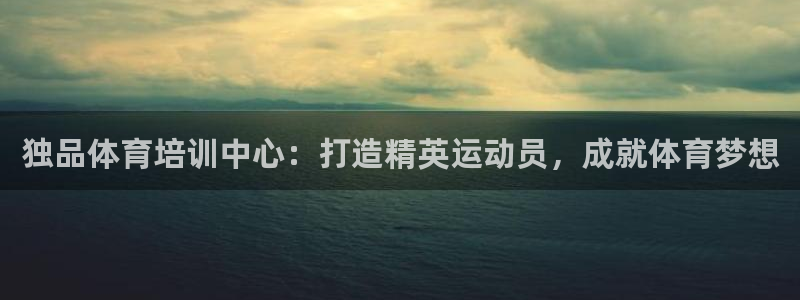 极悦官网入口登录：独品体育培训中心：打造精英运动员，